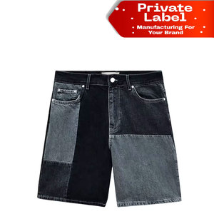 Shorts de Mezclilla para Hombre, Ecológicos, de Algodón Lavado, Tela de Mezclilla Reciclada, Resistentes a los Arañazos, Estilo Skater - Product Image 1