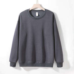 Sweat-shirt à col rond en polaire pour homme, doux et confortable, hiver, haute qualité, coupe classique, respirant, coton, taille personnalisée - Product Image 1