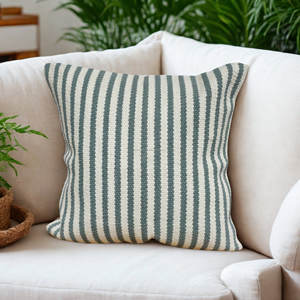 Housse de coussin de canapé multicolore lavable, housse de coussin bohème décorative pour lit et canapé, housse de coussin de lit 100% coton - Product Image 3