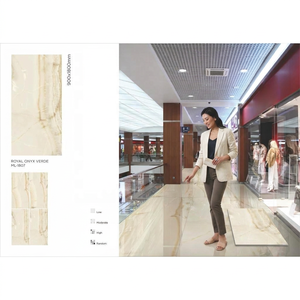 Azulejos de Porcelana Esmaltada Royal Onyx Verde de 900x1800mm y 9mm de Grosor, Acabado Brillante para Uso Decorativo en Paredes y Pisos, Garantía de 3 Años - Product Image 2