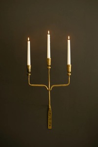 Candélabre décoratif en métal à trois bras, fait main, de qualité supérieure, élégant, pour centre de table, à prix abordable. - Product Image 5