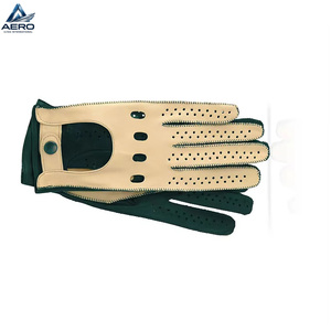 Custom Goat Grain Leather <b>Driver</b> <b>Glove</b> Safety Work Classic Sheepskin Genuine Leather Driving <b>Gloves</b> for Men Goat Skin Work - Product Image 6