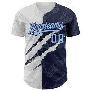 Maillot de baseball respirant et à séchage rapide, personnalisable avec nom d'équipe, logo de club, impression de numéro, col en V et poches – Offre spéciale - Product Image 2