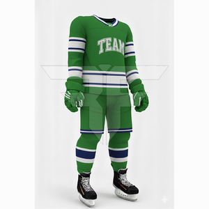 Tenue de hockey sur glace pour équipes, uniforme d'entraînement pour jeunes, uniforme de hockey sur glace à faible MOQ, uniforme de hockey sur glace très vendu - Product Image 4