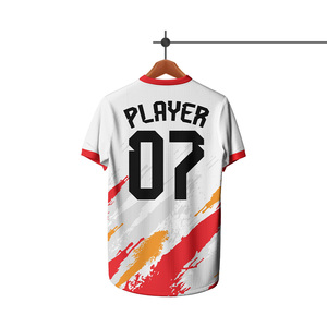 Custom Sublimated Soccer Jersey 100% Polyester Breathable Mesh Quick Dry Short Sleeve Cheap Price Football Team Uniforms - Product Image 5