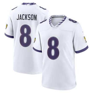 Unisex Custom American Football Jersey 100% Polyester Solid Short Plus Size Breathable Mesh Team Uniform Stitched Logo Wholesale - Product Image 4