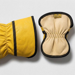 JNM SAFETY ถุงมือนิรภัยอุตสาหกรรม รุ่น JNM-6298 หนัง 11 ออนซ์ ข้อมือกันกระแทกแบบเรียบ ป้องกันการบาด/กันลื่น ทนความร้อน ทนทาน - Product Image 6