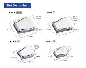 Hebilla de Seguridad Abatible Serie CB-01 para Sistemas de Correas de Mochilas de Exterior - Product Image 3