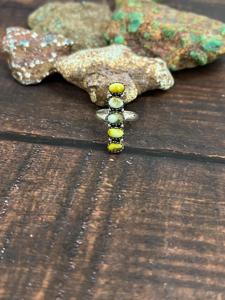 Palomino Turquoise <b>Adjustable</b> <b>Ring</b> Handmade Sterling Silver Natural Gemstone Southwestern Western Boho Jewelry - Product Image 3