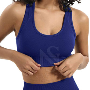 Ensemble de yoga et de fitness taille haute élastique, séchage rapide, avec logo frontal, écologique, prix de gros abordable - Product Image 6