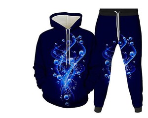 Conjuntos Deportivos Casuales de Algodón 100% de Alta Calidad para Hombre, Sublimados, de Color Sólido, para Invierno, Personalizables, Transpirables y con Empaque Personalizado - Product Image 6