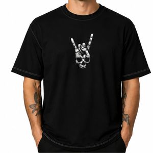 Mawra Martial Arts Custom Screen Print <b>Skull</b> Graphic T-Shirt Casual Streetwear Black Short Sleeve Men's Cotton <b>Tops</b> High Quality - Product Image 1