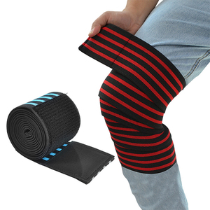 Attelle de genou élastique robuste sur mesure, bandage de compression flexible, soutien professionnel pour la protection en musculation et en salle de sport - Product Image 5