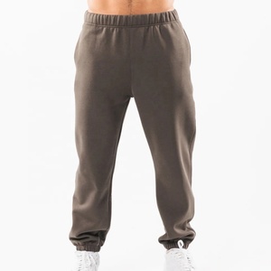 Customized Men's Regular Fit Midweight Elastic Waist Jogger Pants High Breathable Outdoor <b>Waterproof</b> Polyester/Cotton <b>Trousers</b> - Product Image 1