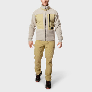 Men's <b>Fleece</b> <b>Jacket</b> Stand Collar Color Blocking Zipper Closure Windproof <b>Thick</b> Sherpa Lining Winter Casual Outdoor Wear - Product Image 6