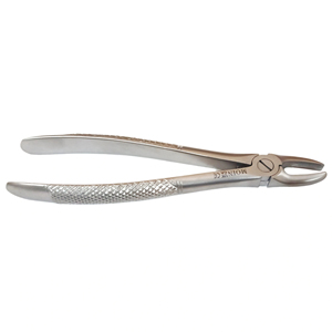 Forceps d'extraction dentaire pour molaires supérieures droites, Fig. 1, en acier inoxydable, instrument d'extraction dentaire pour molaires supérieures - Product Image 3