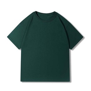 เสื้อยืดคอกลมแขนสั้นสีเทาแบบยูนิเซ็กซ์ ทรงปกติ ผ้าเจอร์ซีย์คอตตอน 100% สไตล์ลำลอง ใส่ได้ทุกฤดู - Product Image 5