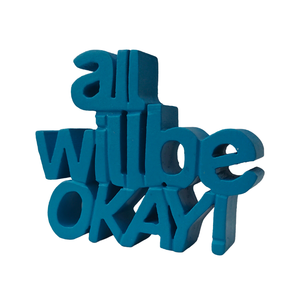 Adorno de Madera 'Todo Va a Estar Bien', Decoración Estética para Mesa, Ideal para Decoración de Escritorio en Casa o Oficina, Decoración Original para Habitación - Product Image 4