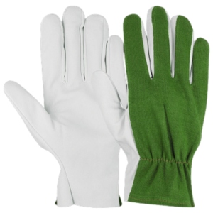 High Quality Cowhide Grain Leather Breathable Driver <b>Gloves</b> Workwear Safety Industrial Assembly Drivers Gardening <b>Gloves</b> - Product Image 2