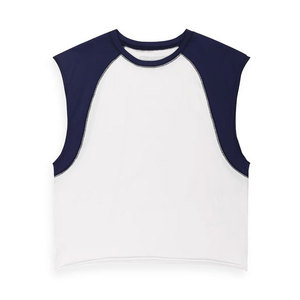 2026 Stringer Cut Out Sleeveless Round Neck Design Plain Tank Top Multi Color Vest Casual <b>Running</b> Wear Workout Yoga <b>Singlet</b> - Product Image 2