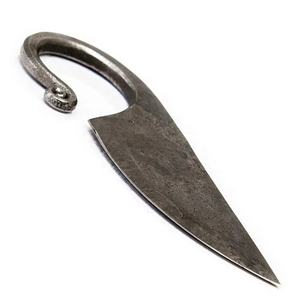 Cuchillo de Cocina Multifuncional de Acero al Carbono Forjado a Mano, Estilo Medieval, Personalizado, Hecho a Mano, Jexmoo DIY OEM - Regalo para Chef - Product Image 5