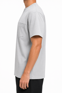 T-shirt Homme Streetwear 100% Coton 200 GSM Surdimensionné Écologique Respirant Séchage Rapide Nouvelle Mode Pakistan avec Support OEM - Product Image 4