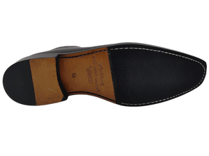 Zapatos Oxford de Vestir para Hombre, de Cuero Negro, con Punta en Pico, con Cordones, para Oficina y Carrera Profesional, Color Sólido, Suela de Goma, para Todas las Temporadas - Product Image 5