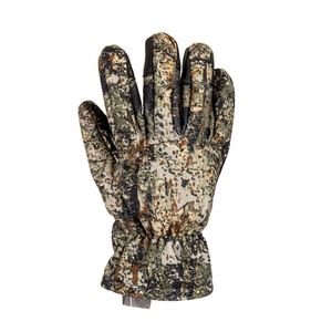 Gants de cyclisme unisexes isolés thermiquement pour l'extérieur avec imprimé camouflage en polyester, à doigts complets, pour l'hiver - Product Image 3