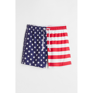 Shorts de bain pour hommes en nylon non tissé respirant, style urbain, séchage rapide, motif uni, meilleur design, vente en gros - Product Image 5