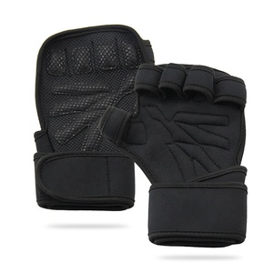 Wholesale Custom Durable Fingerless Gym Gloves for Weightlifting Sports - Product Image 5