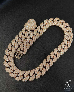 925 Sterling Silver Moissanite Cuban Link <b>Rope</b> <b>Chain</b> Necklace Iced Out Pendant Jewelry Unisex Hip Hop Party Wedding Gift - Product Image 4