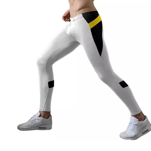 Men Leggings Premium Compression Pants Athletic Base Layer Running Gym Workout Training <b>Tights</b> Stretch Breathable Quick Dry - Product Image 6