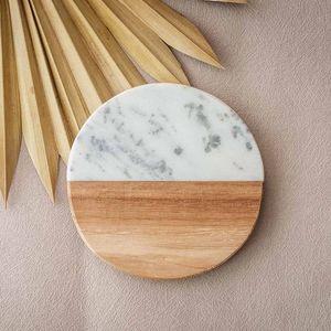 Quality Design Marble Coaster Stone Coaster Wood Marble Coaster Stone and Coaster Tea Place Mats At very cheapest Price - Product Image 5