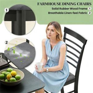 Set di Quattro Sedie da Pranzo in Legno per Cucina e Soggiorno - Product Image 2