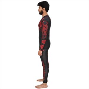 Conjuntos Deportivos de Compresión Blaze Fight Wear para Hombre, 2 Piezas, Diseño Personalizado, Camisetas de Entrenamiento 100% Algodón y Spandex, Transpirables - Product Image 3