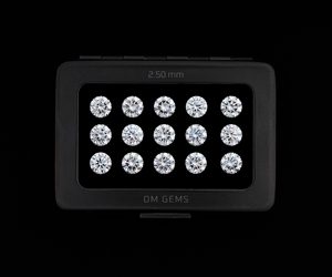 Diamantes cultivados en laboratorio, corte redondo suelto de 2.1-2.5 mm, diamantes cultivados en laboratorio CVD-HPHT, diamantes blancos creados en laboratorio para joyería al por mayor. - Product Image 5