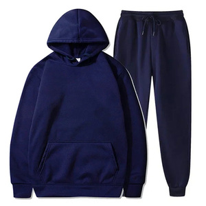 Conjunto Deportivo para Mujer Talla Grande, Sudadera con Capucha y Pantalones Deportivos, Color Sólido, Corte Regular Informal, Ropa Deportiva de Felpa para Otoño - Product Image 5