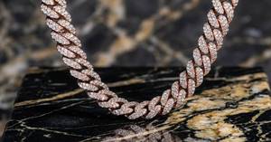 Nuevo Collar de Moda con Moissanita VVS, Plata 925, Pasa la Prueba del Diamante, Cadena Cubana de Moissanita, Pasa el Detector de Diamantes - Product Image 4