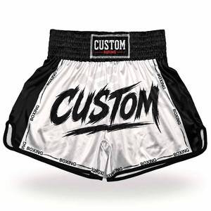 Pantalones Cortos de Compresión para Boxeo y MMA Sin Gi, Spats de Grappling 100% Poliéster de Secado Rápido y Transpirables con Logo Frontal al por Mayor - Product Image 3
