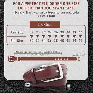 Cinturones Unisex de Cuero Vacuno al por Mayor, Casuales, de Alta Calidad, con Hebilla Plateada, Transpirables, Tallas Personalizadas - Product Image 6