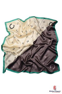 Luxury Printed Short <b>Scarf</b> Fabric White Label Service OEM ODM Textile Manufacturer Custom Branding Export Factory - Product Image 5