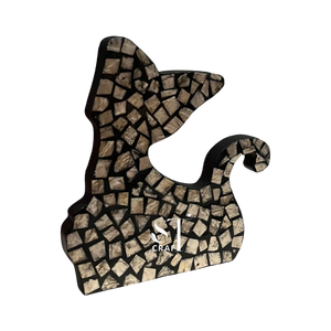 High Quality Durable Non-Toxic MDF Mosaic Haughty Cat <b>Decor</b> <b>Halloween</b> Christmas Graduation Home Party Festival Inlay Customized - Product Image 4
