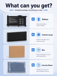 แบตเตอรี่แล็ปท็อปแบบชาร์จไฟได้11.4V F8CPG 97Wh ใช้ได้กับ Dell XPS 17 9700 - Product Image 5