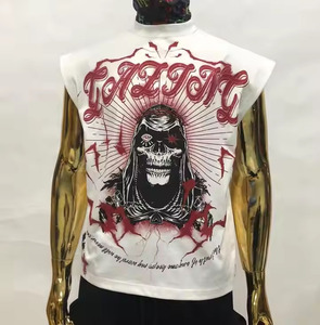 Camiseta de Manga Corta Unisex, Corte Cuadrado, Algodón Grueso, Estilo Urbano, Básica - Product Image 4
