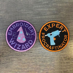 Manufacturer Custom Embroidered Patch High Quality Embroidered Badges Custom Embroidery Patch <b>Iron</b> <b>on</b> Patches for Cloth - Product Image 3