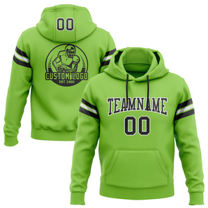 ผู้ผลิตเสื้อฮู้ดดี้ฟุตบอลแบบกำหนดเอง โพลีเอสเตอร์ พิมพ์ลายแบบ Sublimation ทั่วตัว - Product Image 1