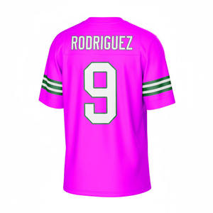 เสื้ออเมริกันฟุตบอลพิมพ์ลายโลโก้ตามสั่ง ขายส่งแบบรีดร้อน - Product Image 2
