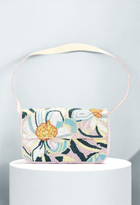 Bolso de mano de lujo con cuentas y bordado de cuentas pequeñas. Bolso personalizado con cuentas pequeñas de Creative Art Zone. - Product Image 4