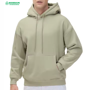 Sweat à capuche épais de haute qualité, personnalisé, 100% coton, molleton 430 GSM, écologique, pour l'hiver. - Product Image 3
