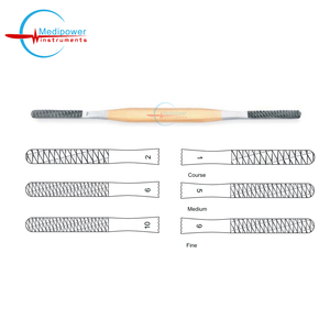 Raspador Nasal de Doble Extremo TC Fomon de 21 cm con Superficies Gruesas/Medianas/Finas |   Raspador Óseo de Cirugía Plástica Clase II con Certificación CE para - Product Image 4